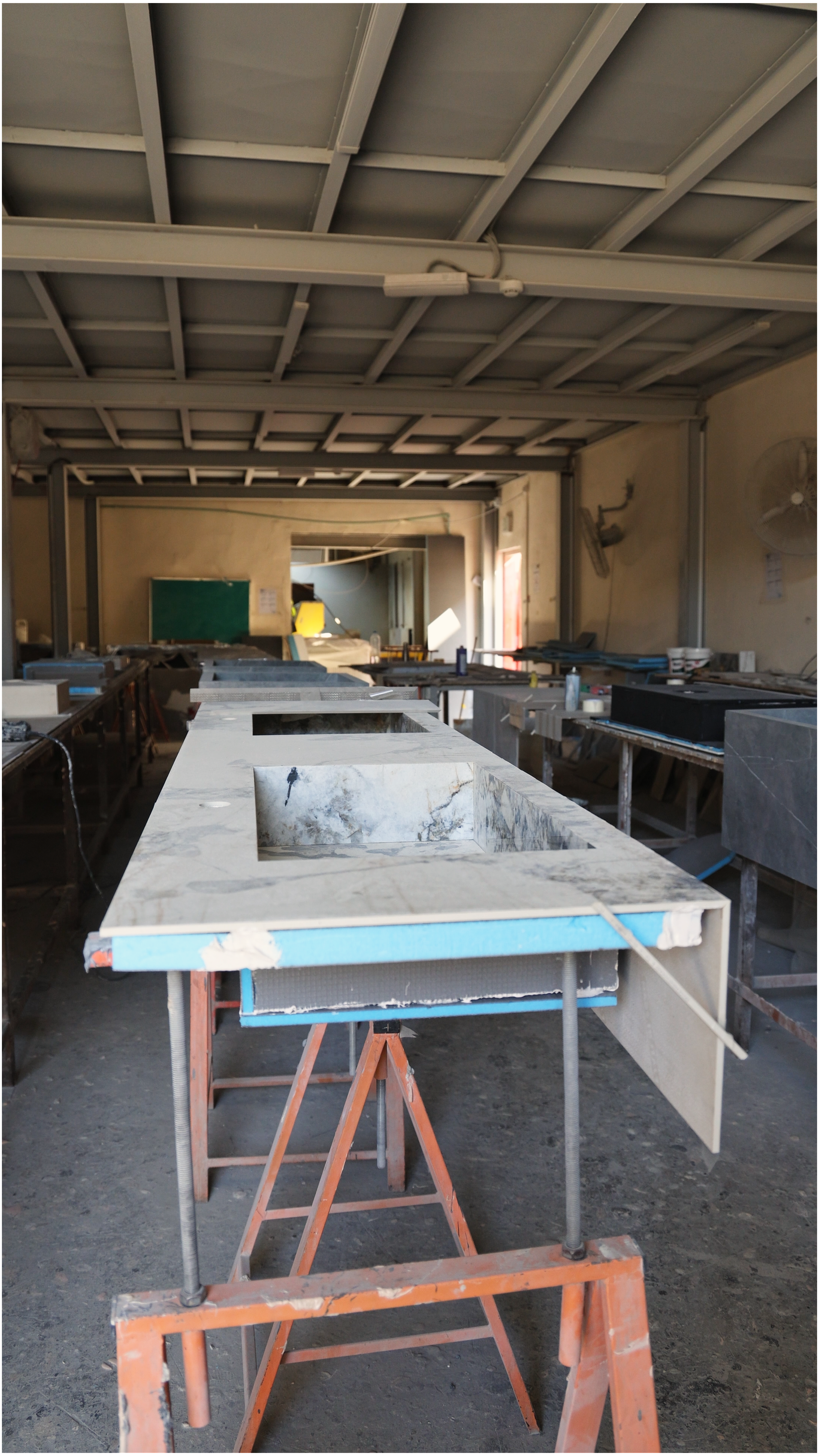 Porcelain Counter Production